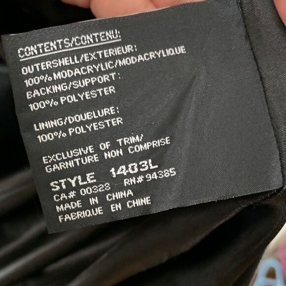 VINTAGE Laura Faux Fur Jacket - Picture 7 of 12